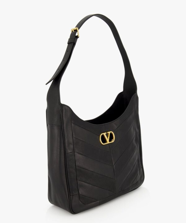 Alternative view of Valentino Garavani Loise Medium Leather Hobo Bag