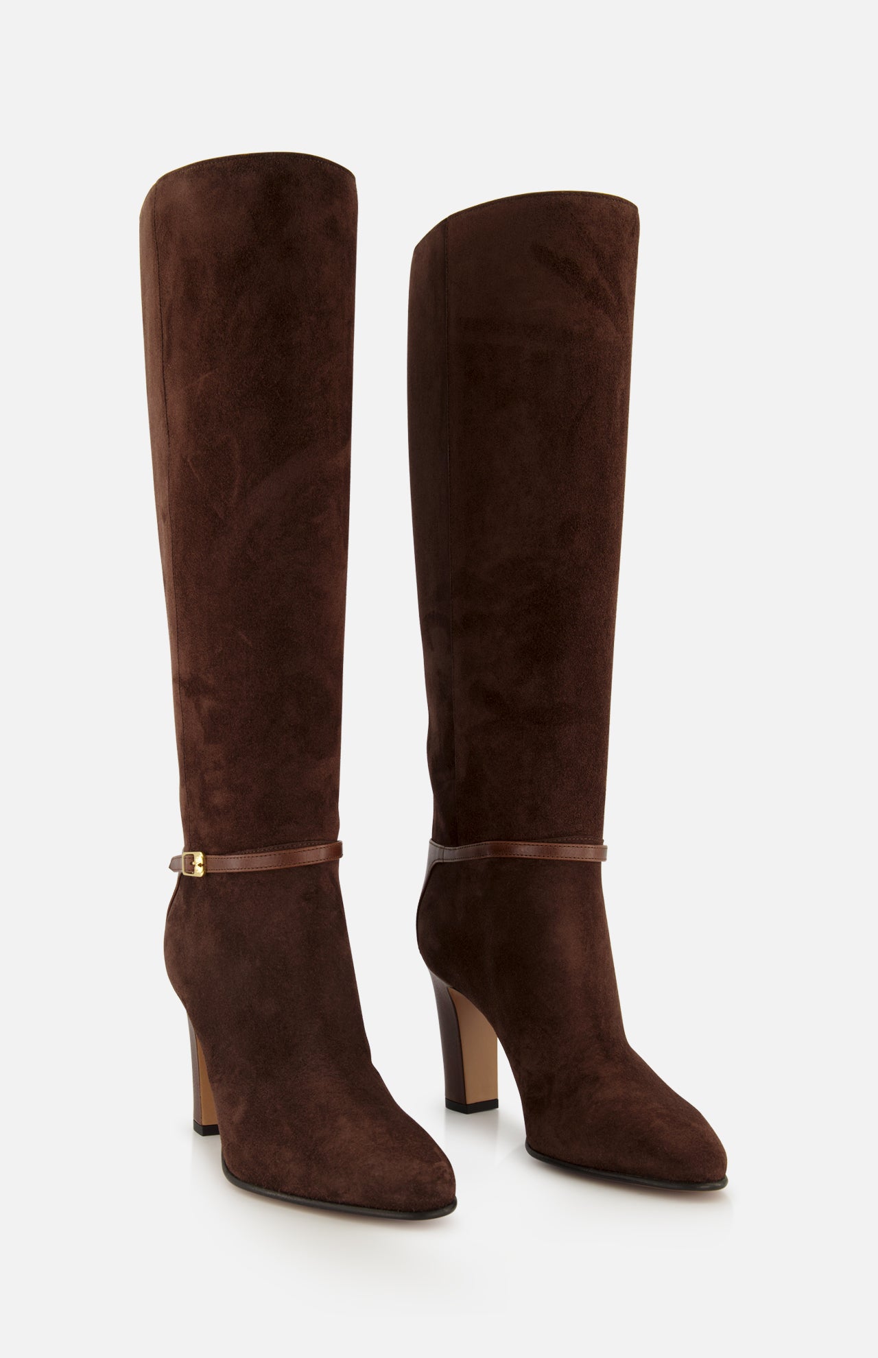 Pattie Suede Ankle Strap Boot - Image 5