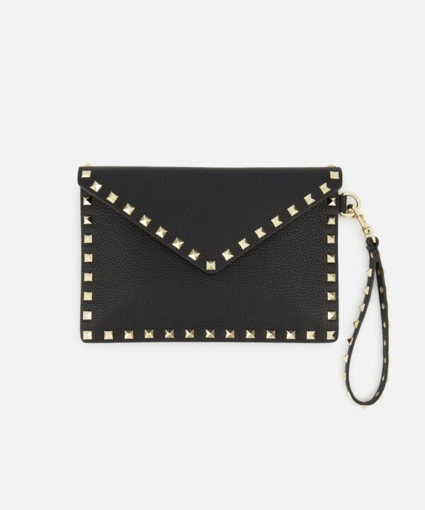 Valentino Garavani Rockstud Medium Flat Pouch