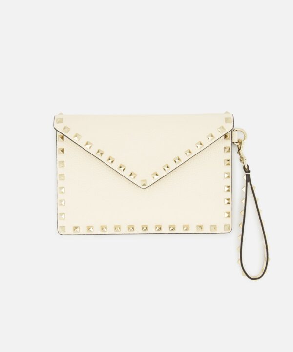 Valentino Garavani Rockstud Medium Flat Pouch