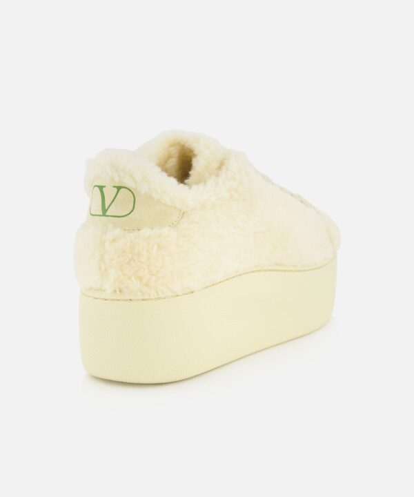 Royco Shearling Platform Sneaker - Image 3
