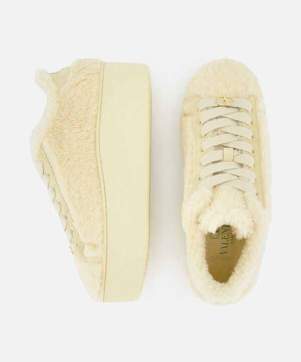 Royco Shearling Platform Sneaker - Image 5