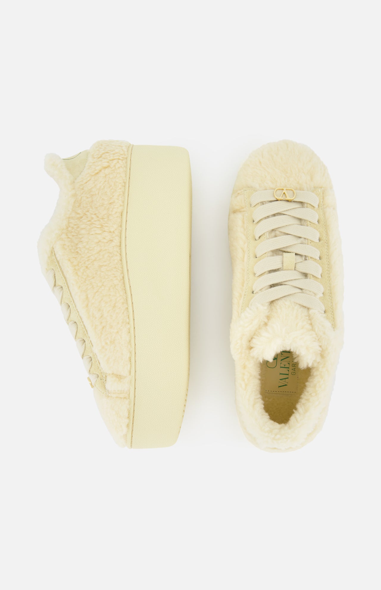 Royco Shearling Platform Sneaker - Image 5