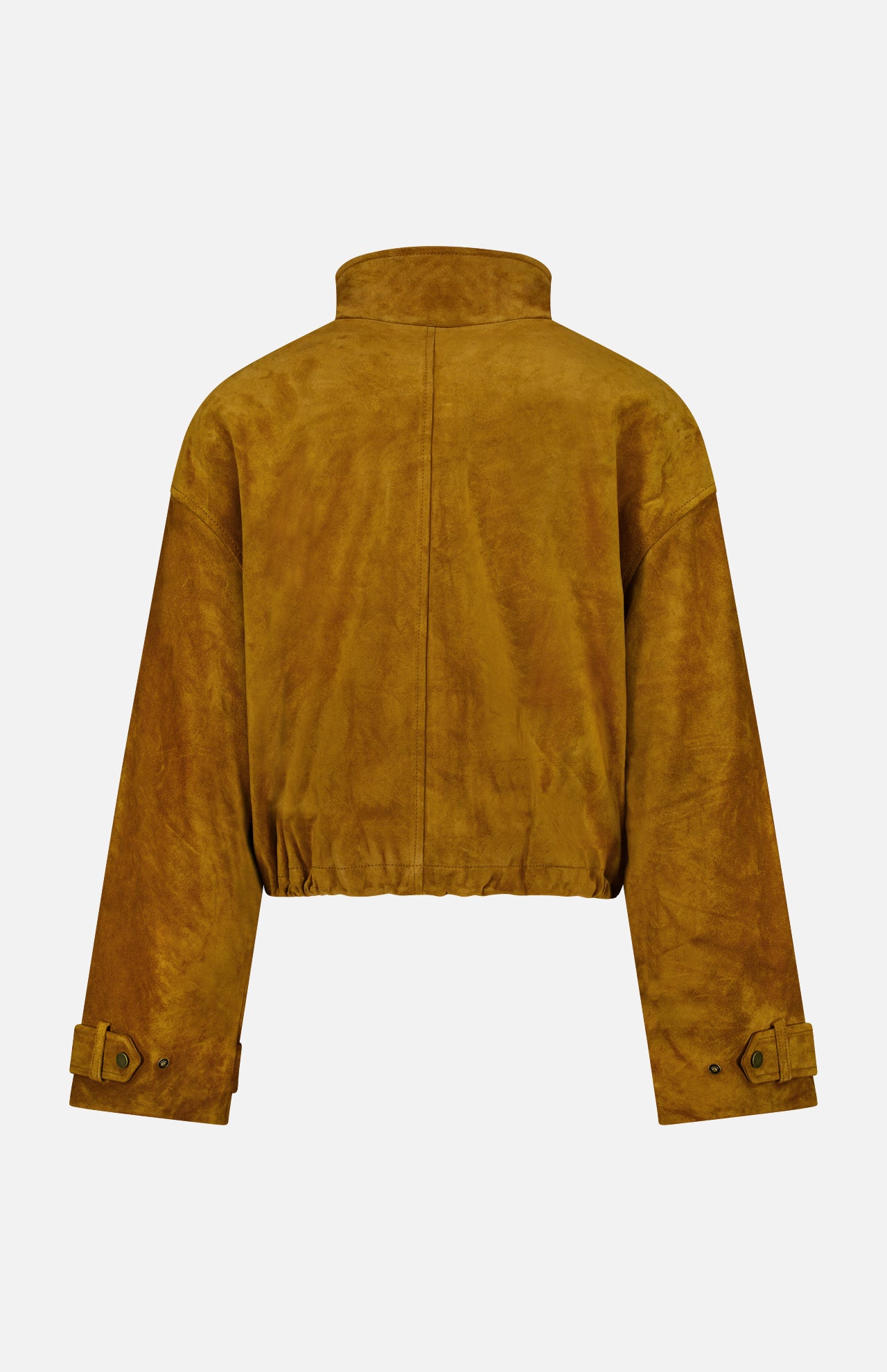 Bateman Cropped Suede Jacket - Image 3