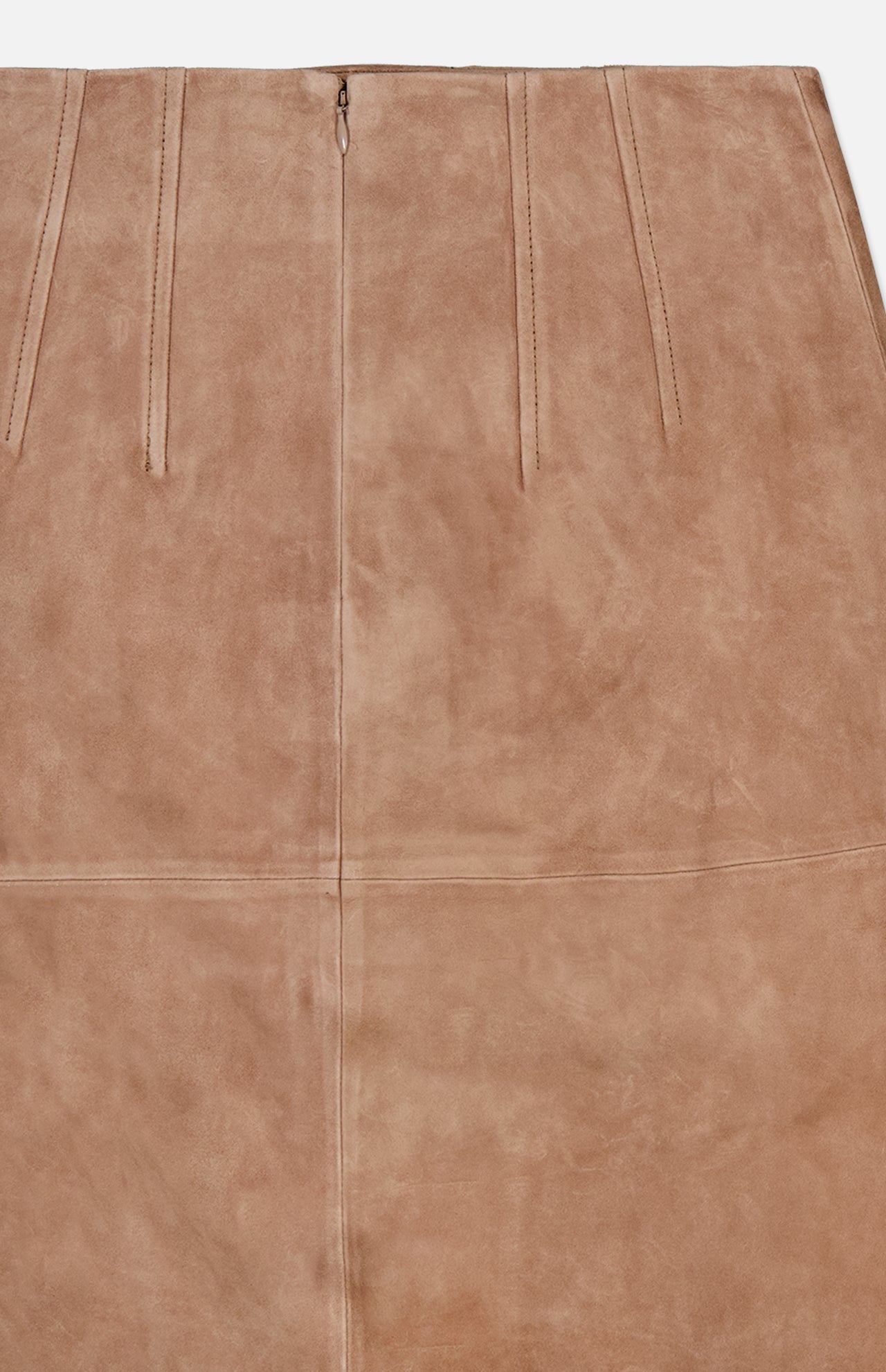 Callisian Leather Midi Skirt - Image 4