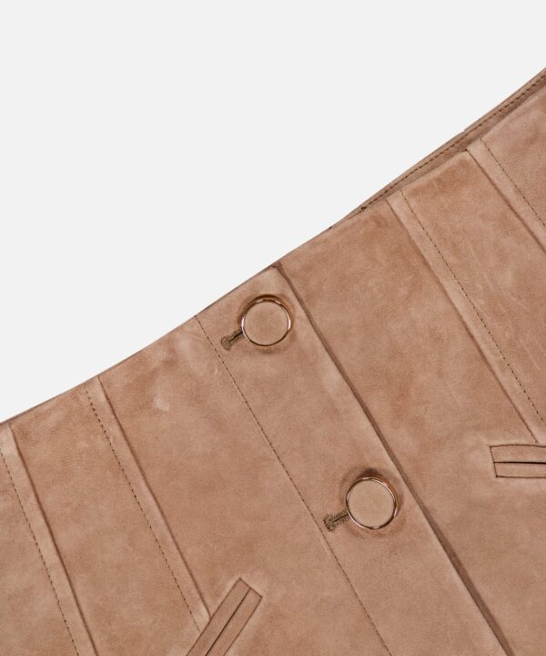 Alternative view of Callisian Leather Midi Skirt