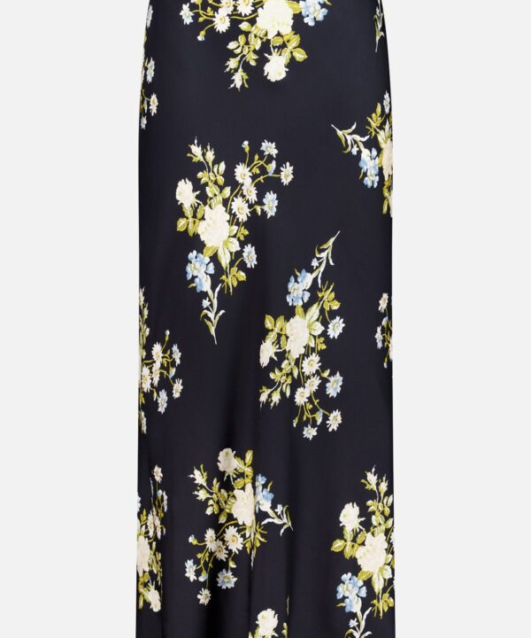 Clover Floral Midi Skirt