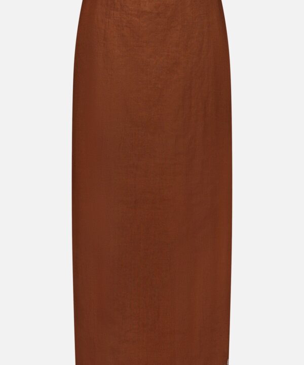 Malou Embroidered Midi Skirt