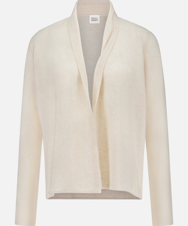Cashmere Mini Trapeze Cardigan