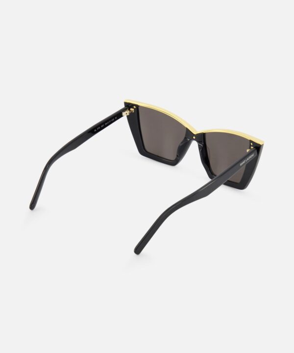 Cat Eye Black Sunglasses - Image 3