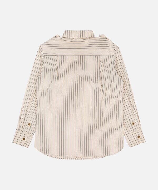 Memento Utility Stripe Necktie Shirt - Image 3