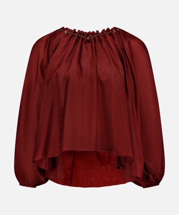 Aster Gathered Bead Blouse