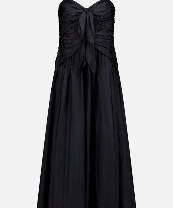 Aster Scarf Silk Midi Dress
