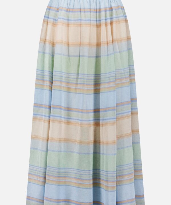 Indra Stripe Circle Skirt