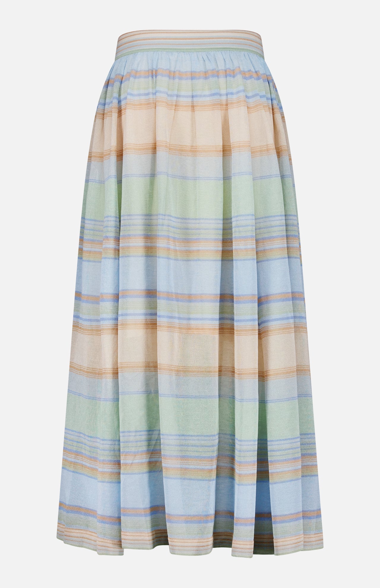 Indra Stripe Circle Skirt - Image 5