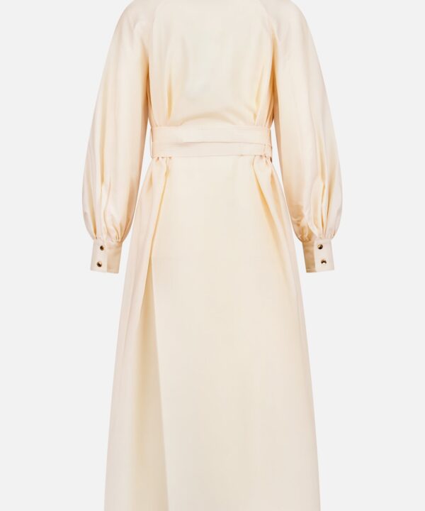 Luna Obi Silk Midi Dress - Image 3